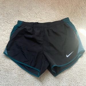 Athletic girls running shorts